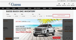 Desktop Screenshot of guessbuickgmc.com