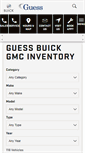 Mobile Screenshot of guessbuickgmc.com